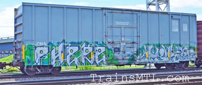 Car/wagon CNA409262 right side / coté droit